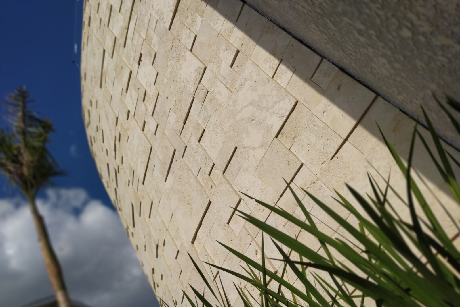Mosaicos de Parede em concreto
